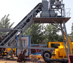 Mobile Concrete Batching Plant