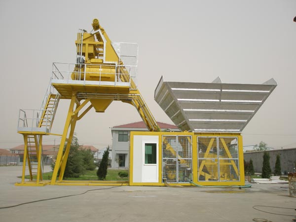 35m3/h Mobile Concrete Plant